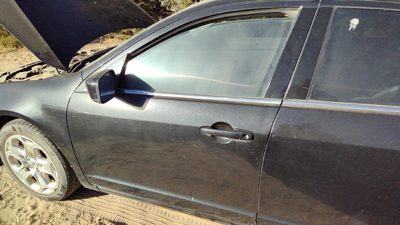 2010 Ford Fusion Front Door LH Uh Tuxedo Black Metallic