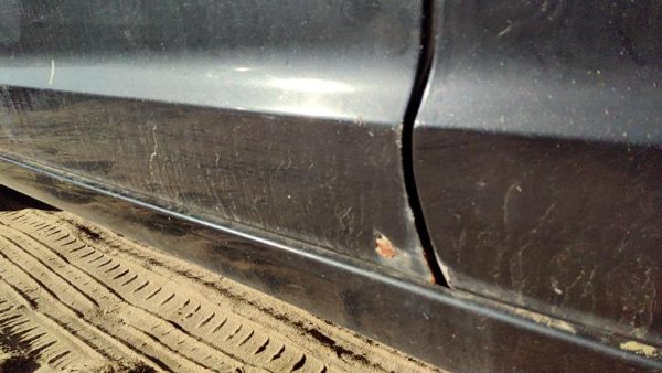 2010 Ford Fusion Front Door LH Uh Tuxedo Black Metallic — photo 7