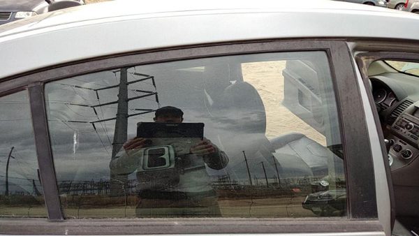 2007-2012 Nissan Sentra Passenger Right Rear Side Window Door Glass Oem Back — photo 1