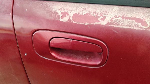 06-10 Dodge Charger Passenger Right Front Outside Door Handle Prh Inferno Red — photo 2