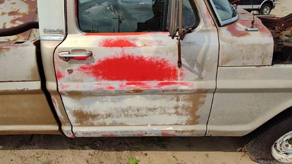 1969 Ford F100 Front Door RH Brown — photo 4