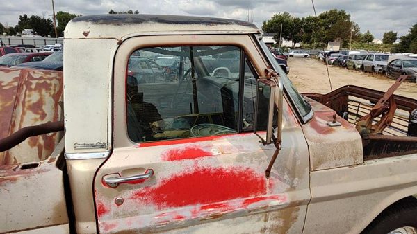 1969 Ford F100 Front Door RH Brown — photo 7