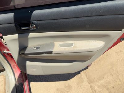06-09 Prius Passenger Right Rear Door Trim Panel With Switches Cloth Bisque Fe41