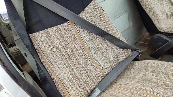 1996 Ford Van E250 Passenger Right Front Seat Belt Retractor Oem Shoulder Gray — photo 1