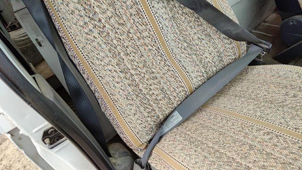1996 Ford Van E250 Passenger Right Front Seat Belt Retractor Oem Shoulder Gray — photo 4
