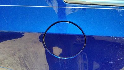 2011-16 Chevy Cruze Fuel Tank Door With Hinge Gas Lid Oem Filler Blue Topas Gts