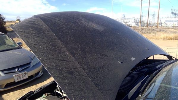2007 Mercury Mountaineer Hood Charcoal G5 — photo 2