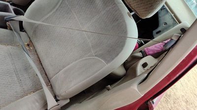 1997 Ford Escort Driver Left Front Seat Belt Retractor Oem Shoulder Tan