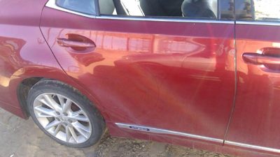 2010 Lexus HS250h Rear Door RH Red 3R1