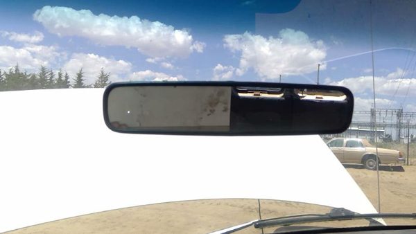 92-96 Ford Van E150 Inside Rear View Mirror Oem Windshield Mounted — photo 1