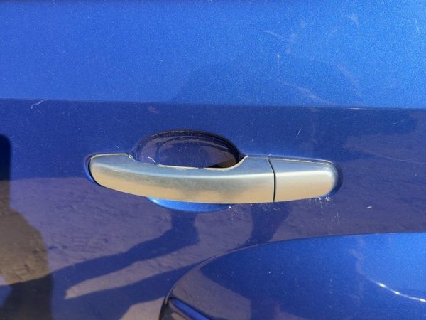 2006-2011 Chevy Hhr Driver Left Rear Outside Door Handle Oem Back Pearl Chrome — photo 2