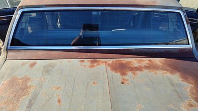 1980-1984 Deville Sedan Rear Panel Between Trunk And Back Glass Oem