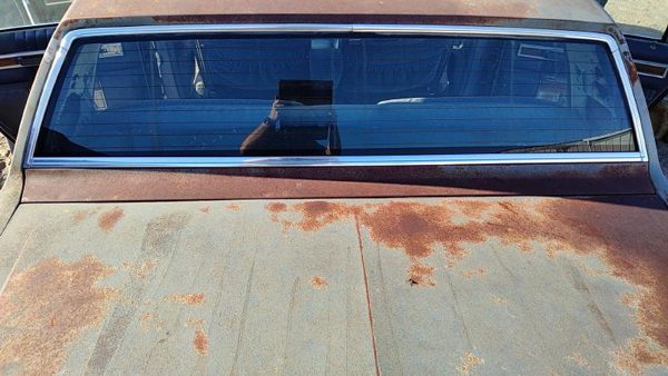 1980-1984 Deville Sedan Rear Panel Between Trunk And Back Glass Oem — photo 1