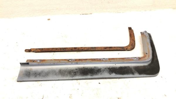 80-84 Deville Sedan Driver Left Below Headlamp Bumper Filler Front Blue Moulding — photo 7