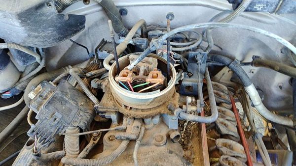 1991 92 Gmc Sierra 2500 Throttle Body Valve Assembly Complete With Sensors 5.7L — photo 5