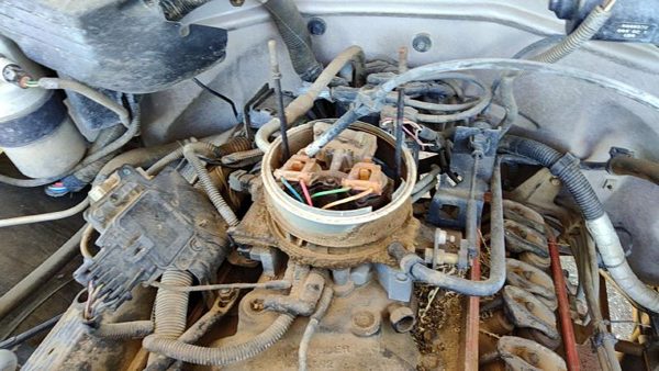 1991 92 Gmc Sierra 2500 Throttle Body Valve Assembly Complete With Sensors 5.7L — photo 6