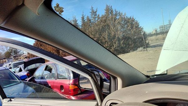 05-07 Dodge Caravan Driver Left A Pillar Trim Windshield Post Panel Oem Khaki J1 — photo 3