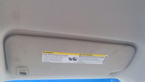 2007-2013 Gmc Sierra 1500 Passenger Right Sun Visor Oem Gray 88B 22850292 — photo 2