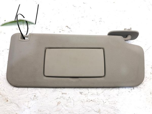 2007-2013 Gmc Sierra 1500 Passenger Right Sun Visor Oem Gray 88B 22850292 — photo 6