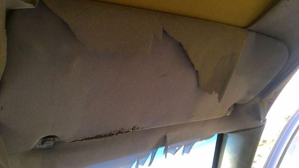 91-93 Chevy Caprice Passenger Right Sun Visor Oem Blue — photo 1