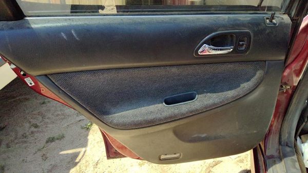1994-1995 Honda Accord Driver Left Rear Door Trim Panel With Switches Back Gray — photo 1