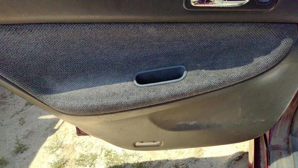 1994-1995 Honda Accord Driver Left Rear Door Trim Panel With Switches Back Gray — photo 8