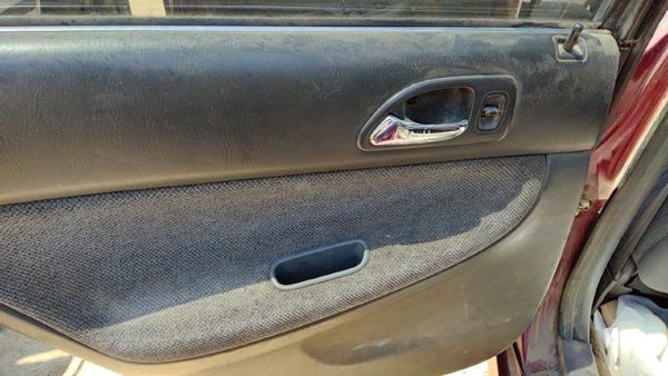 1994-1995 Honda Accord Driver Left Rear Door Trim Panel With Switches Back Gray — photo 5