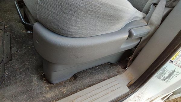 2004-2007 Ford Freestar Driver Left Side Seat Trim Panel Oem Gray — photo 3