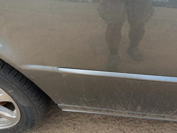 98-04 Seville Passenger Right Rear Moulding From Door Oem Back Thunder Gray 88U — photo 6