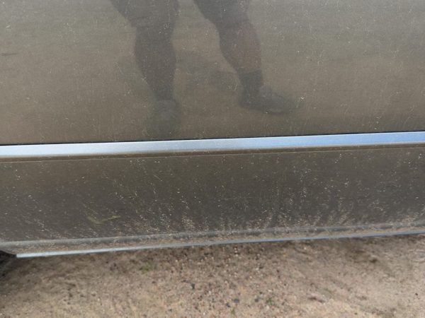 98-04 Seville Passenger Right Rear Moulding From Door Oem Back Thunder Gray 88U — photo 7