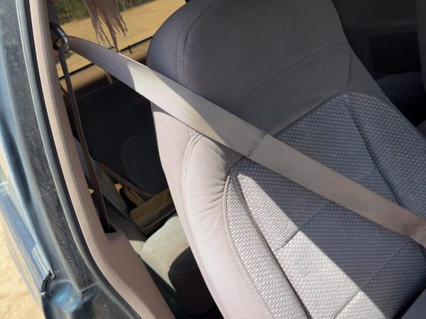 94 Ford Explorer 2 Dr Passenger Right Front Seat Belt Retractor Oem Shoulder Tan — photo 2