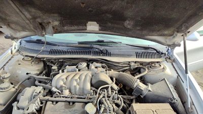 1996-1998 Ford Taurus Pair Of Hood Hinges Right Left Set Assembly Oem Silver Ts