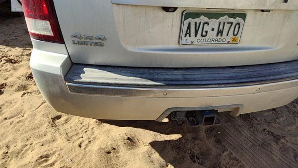 2005-2010 Jeep Grand Cherokee Rear Bumper Cover Assembly Oem Back Silver Ps2 — photo 4