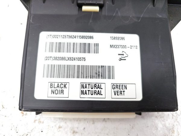 07-11 Lucerne Automatic Temperature Control Module In Dash Heater Ac Head Unit — photo 9