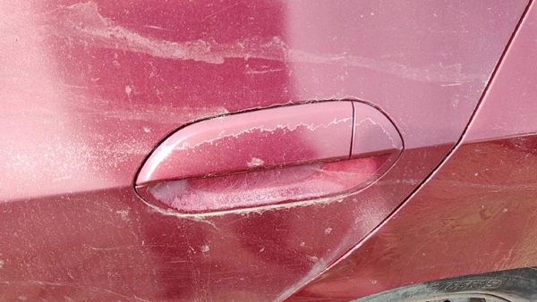 10-14 Honda Insight Driver Left Rear Outside Door Handle Oem Back Tango Red Re — photo 2
