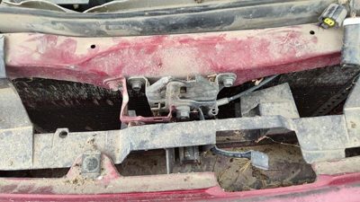 1997-2003 Ford Escort Hood Latch Assembly With Bracket Oem F7Cz16138Aa