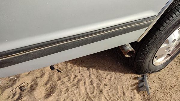 1982-1993 Chevy S10 Pickup Passenger Right Rear Moulding On Back Of Box Oem — photo 5