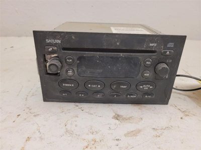 2004 Saturn Vue Oem Stock Stereo Radio Am-Fm-Cd Player With Mp3 Single Disc