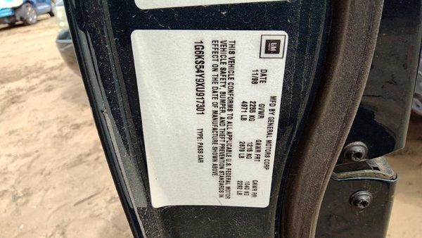 1999 Cadillac Seville — vehicle photo 4
