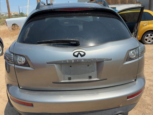 2003 Infiniti Fx Series Trunk/decklid/hatch/tailgate Diamond Graphite WV2 — photo 2