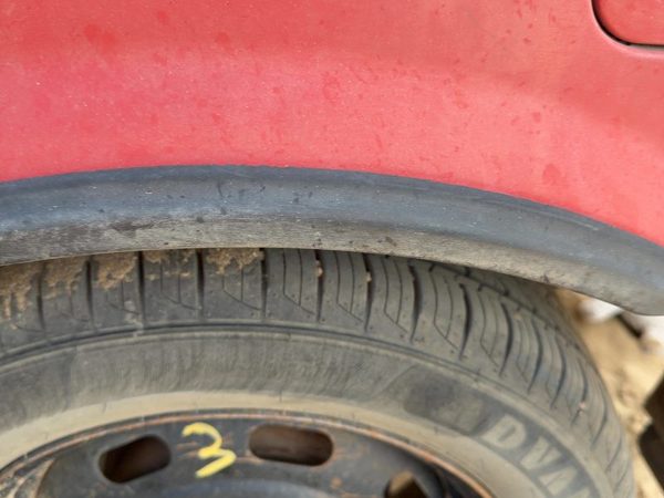 1987-1988 Toyota FX Driver Left Rear Wheel Flare Moulding OEM Back — photo 2