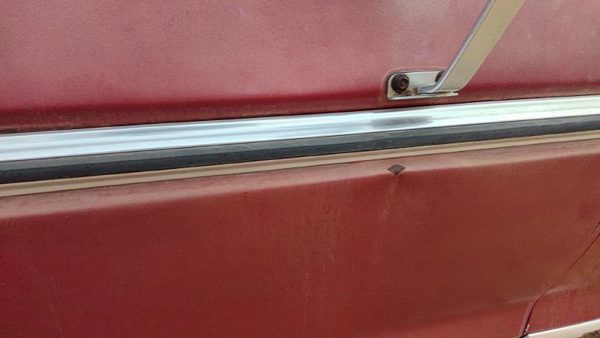 78-79 Ford F150 Passenger Right Front Upper Moulding From Door Oem Trim Strip — photo 4