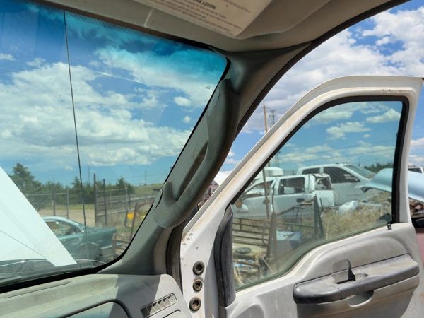 1999-2007 Ford F350 Passenger Right A Pillar Trim Windshield Post Panel Oem Gray — photo 3