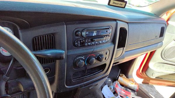 2004 2005 Dodge Ram 1500 Trim Bezel Around Radio Surround Dash Panel Oem Black — photo 2