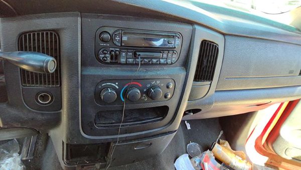 2004 2005 Dodge Ram 1500 Trim Bezel Around Radio Surround Dash Panel Oem Black — photo 1