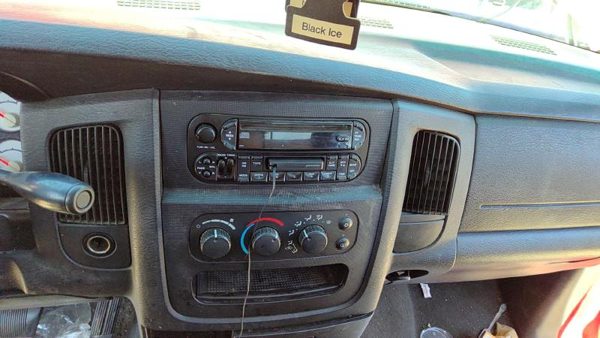 2004 2005 Dodge Ram 1500 Trim Bezel Around Radio Surround Dash Panel Oem Black — photo 3