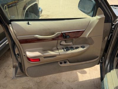 00-03 Grand Marquis Driver Left Front Door Trim Panel With Master Switch Tan Bh