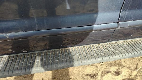 2002-2010 Ford Explorer Driver Left Front Moulding From Door Trim Strip Blue Ld — photo 6