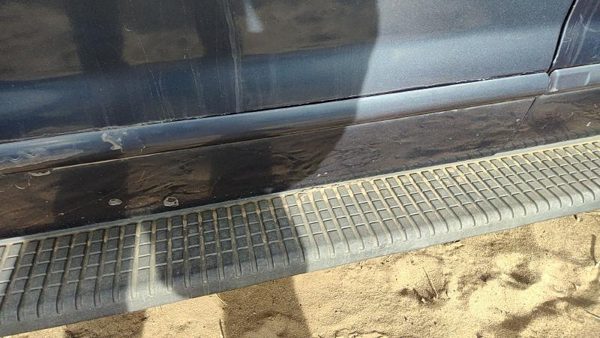 2002-2010 Ford Explorer Driver Left Front Moulding From Door Trim Strip Blue Ld — photo 5