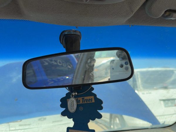 2004-2011 Chevy Aveo Inside Rear View Mirror Oem Windshield Mounted 96378732 — photo 2